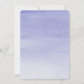 Waterverf String Lights Wedding Kaart (Achterkant)