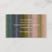 Waterverf Stripe Visitekaartje (Achterkant)