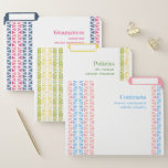 Waterverf Stripes - Aangepaste Home Organisator Se Documentenmap<br><div class="desc">Pas deze kleurrijke reeks het dossieromslagen van de huisorganisator met jouw naam of douanetekst aan. De sjabloon is klaar voor u om uw eigen maptitels toe te voegen in moderne, decoratieve typografie. De steekproeftitels luiden als volgt: "Garanties - Garanties, dienstenovereenkomsten", "Beleidsmaatregelen - levensverzekering, ziekteverzekering, pensioen, verzekering" en "Contracten - financiën,...</div>