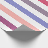 Waterverf Stripes Cadeaupapier (Hoek)