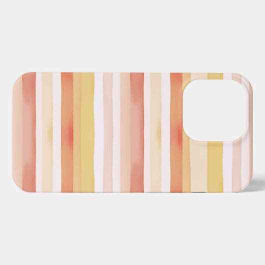 Waterverf Stripes iPhone Hoesje (Achterkant horizontaal)