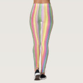 Waterverf Stripes Leggings (Achterkant)