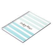 Waterverf Stripes Notitieboek (Linkerzijde)