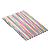 Waterverf Stripes Notitieboek (Rechterzijde)