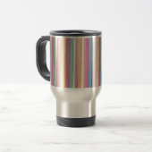 Waterverf Stripes Reisbeker (Voorkant links)