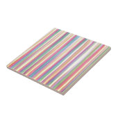 Waterverf Stripes Tegeltje (Zijkant)