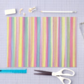 Waterverf Stripes Tissuepapier (Craft)