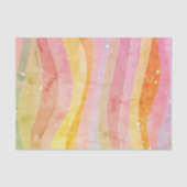 Waterverf Stripes Tissuepapier (Voorkant)