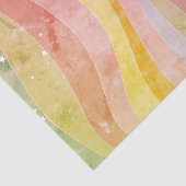 Waterverf Stripes Tissuepapier (Detail)