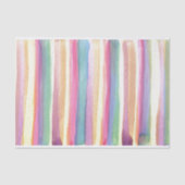 Waterverf Stripes Tissuepapier (Voorkant)