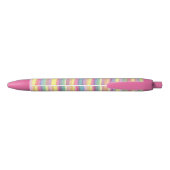 Waterverf Stripes Zwarte Inkt Pen (Achterkant)