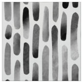 Waterverf Strokes 091121 - Zwart-wit Stof (Swatch)
