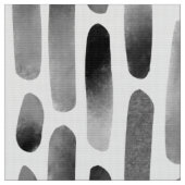 Waterverf Strokes 091121 - Zwart-wit Stof (Close Up)