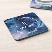 Waterverf strologie - Gemini Bier Onderzetter (Linkerzijde)