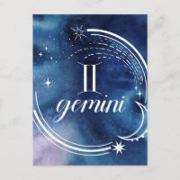 Waterverf strologie - Gemini