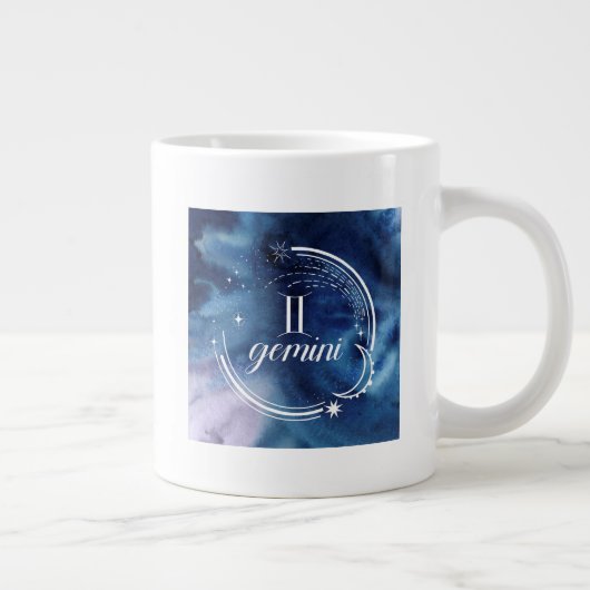 Waterverf strologie - Gemini Grote Koffiekop (Rechts)