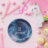 Waterverf strologie - Gemini Papieren Bordje (Feest)