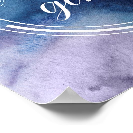 Waterverf strologie - Gemini Poster (Hoek)