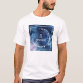 Waterverf strologie - Gemini T-shirt (Voorkant)