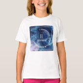 Waterverf strologie - Gemini T-shirt (Voorkant)