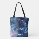 Waterverf strologie - Gemini Tote Bag (Achterkant)