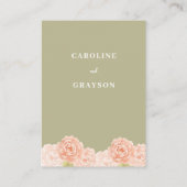 WATERVERF STROMEN BEHUIZING KAART VISITEKAARTJE (Achterkant)