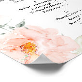 WATERVERF STROMEN ZITPLAATS, ALFABETISCH POSTER (Hoek)