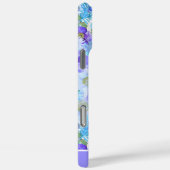 Waterverf Struik Wildflower Romantic Blue Case-Mate iPhone Case (Achterkant / Rechts)