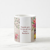 Waterverf Stunning Floral Moederdag Koffiemok (Center)