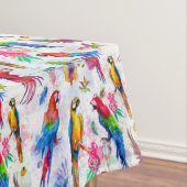 Waterverf Style Parrots 2 Tafelkleed (Voorbeeld)