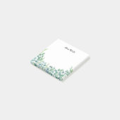 Waterverf Stylish Greenery Post-it® Notes (Schuin)