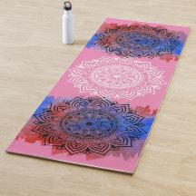 Waterverf Sublimation Mandala Oefening