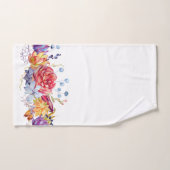 Waterverf succes op witte doekset bad handdoek (Handdoek)