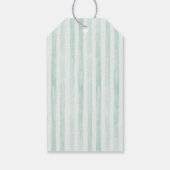 Waterverf Succulent Baby shower Dank u wel Cadeaulabel (Achterkant)