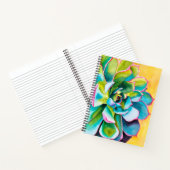 Waterverf succulent botanisch notitieboek (Binnen)
