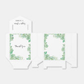 waterverf succulent bruiloft gunst doos bedankdoosjes (Uitgevouwen)