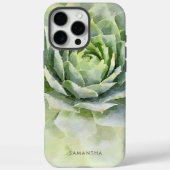 Waterverf Succulent Custom Case-Mate iPhone Case (Achterkant)