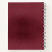 Waterverf Succulent Floral Bat Mitzvah Guest Book Notitieboek (Achterkant)