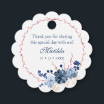 Waterverf Succulent Floral Botanisch Bat Mitzvah Bedankjes Labels<br><div class="desc">Dit ontwerp is voorzien van een elegante waterverf succulente florale kreet in blauw en Bourgogne met uw informatie over Dank u hierboven. Personaliseer door de tekst in de tekstvakjes uit te geven. Speciaal voor u ontworpen door Evco Studio www.zazzle.com/store/evcostudio #mitzvah #batmitzvah #eventplanner #mazeltov #jewish #mitzvahswg #party #jewish #bruiloft #kosher #thankyou...</div>