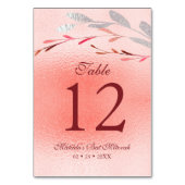 Waterverf Succulent Floral Botanisch Bat Mitzvah Kaart (Achterkant)