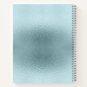 Waterverf Succulent Floral Botanisch Bat Mitzvah Notitieboek (Achterkant)