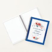 Waterverf Succulent Floral Botanisch Bat Mitzvah Notitieboek (Binnen)