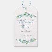 Waterverf Succulent Garden Chic Wedding Hartelijk Cadeaulabel (Voorkant)