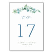 Waterverf Succulent Garden Stylish Summer Wedding Kaart (Voorkant)