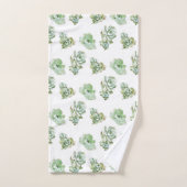 Waterverf Succulent Planten Patroon Bad Handdoek (Handdoek)