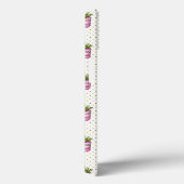 Waterverf Succulent Polka Dot Patroon Case-Mate iPhone Case (Achterkant / Rechts)