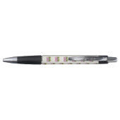 Waterverf Succulent Polka Dot Patroon Pen (Achterkant)