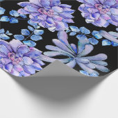 Waterverf Succulente Planten Cadeaupapier (Hoek)