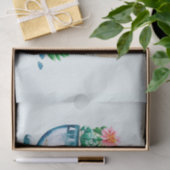 Waterverf Succulente Planten in de potten Tissuepapier (Geschenk)