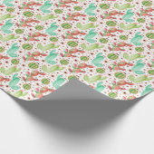 Waterverf succulenten, cactussen naadloos patroon. cadeaupapier (Hoek)